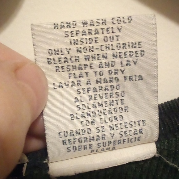 Delores Bell Long Sleeve Hunter Green Pull Over Top - Size 2X - Picture 4 of 6